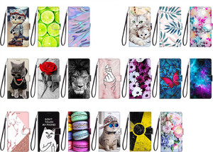 适用于三星galaxy A10 A20 A20E A20S A21S A30 A40 A50 A70 A30S A50S A70S手机壳时尚卡通翻盖保护皮套插卡