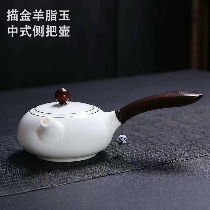 羊脂玉公道杯无茶海功夫