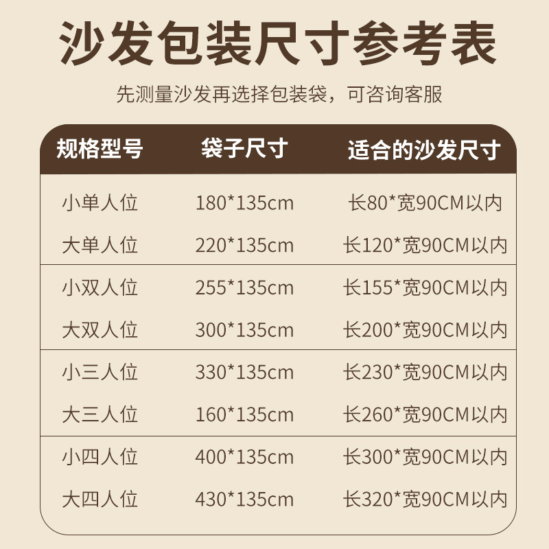 沙发防尘罩全包式防尘膜家具装修防灰尘保护套加厚塑料薄膜防猫抓