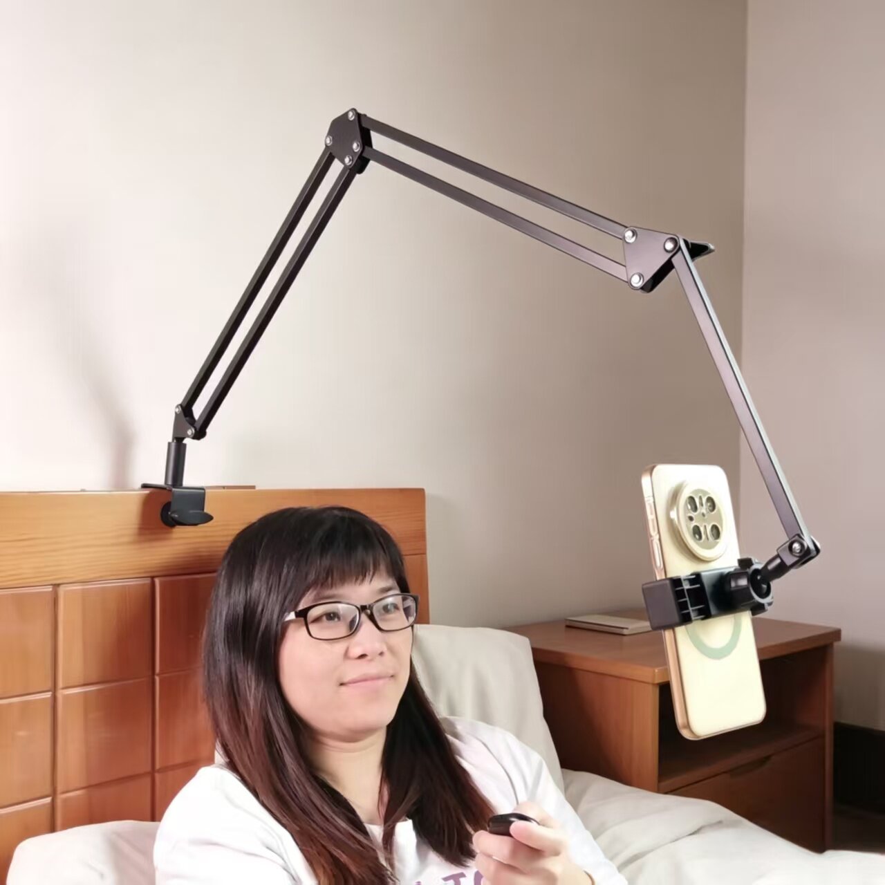 手机支架ipad平板床上躺着看电视追剧直播支撑架懒人神器床头通用