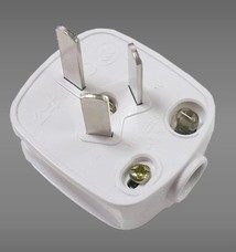 插头三脚3脚电线接线三角电源三孔插头GNT-10a 三项2500W