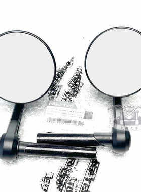 cfmoto春风500sr后视镜 voom原厂配件车把镜手把堵头倒车反光镜片