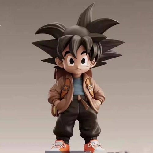 七龙珠手办背包孙悟空q版潮玩公仔动漫模型桌面机箱摆件生日礼物