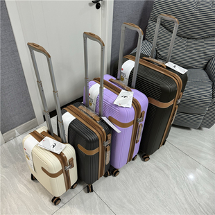 精致15寸行李箱防刮耐磨万向轮旅行箱学生28寸大容量密码锁拉杆箱