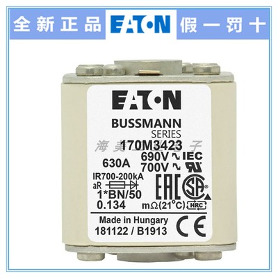 Bussmann 正品熔断器 170M3418 3419 3420 3421 3422 3423保险丝