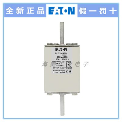 Bussmann 熔断器170M4178 4179 4181 4182 4183 4184 4186 保险丝