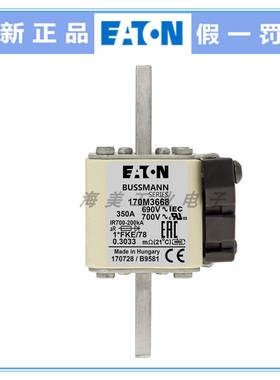 Eaton Bussmann 熔断器 170M3668 170M3669 170M3671 保险丝 690V