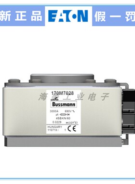 Bussmann熔断器170M7028 7031 7035 7034 7036 7057保险丝1000V