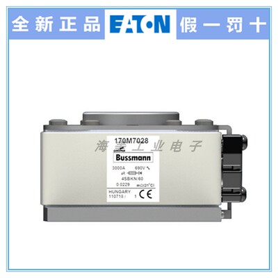 Bussmann熔断器170M7028 7031 7035 7034 7036 7057保险丝1000V
