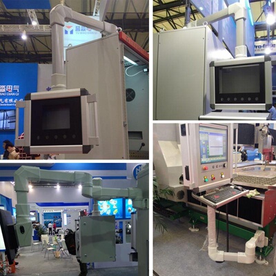 5575悬臂控制箱配件悬臂箱连接件机床铝合金操作箱摆臂吊臂组件