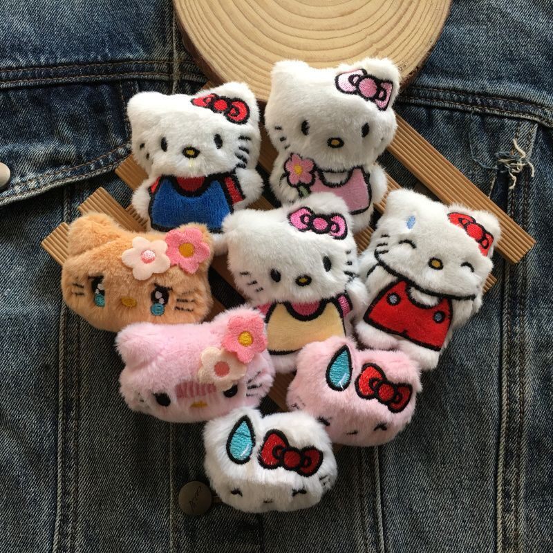 卡通毛绒HelloKitty胸针帕恰衣服别针包包可爱ins高颜值原创