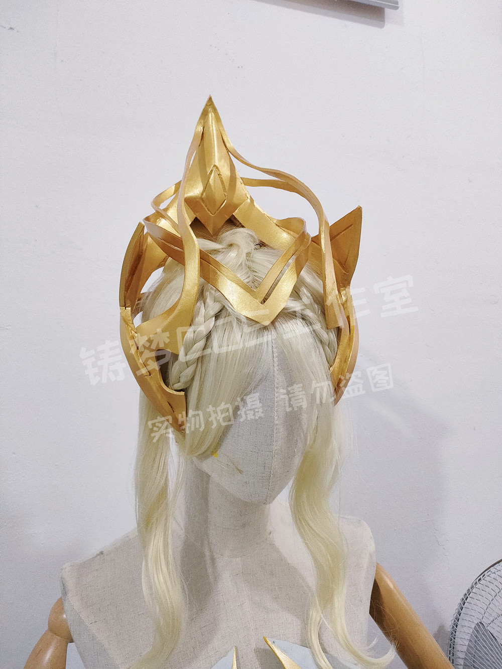 【铸梦cos】王者荣耀COS 露娜启示之音COS头饰 露娜COS武器