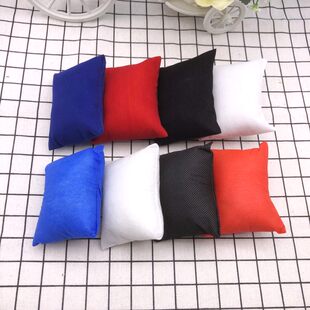 Наручные часы подушка коробку маленький подушка наручные часы коробка подушка эластичность Флокологический вельвет ткани хлопковая нить подушка сейчас в наличии