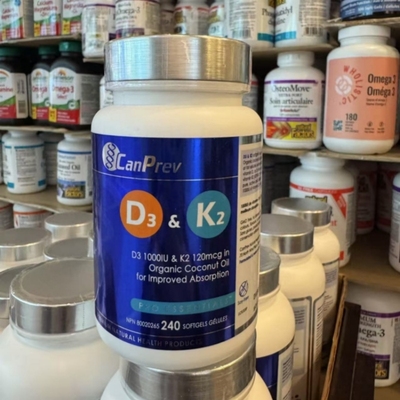Canprevk2+d3促进钙磷吸收