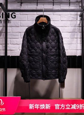 YSING衣香丽影2025冬季新款高领挡风棉服YMF12309301专柜正品