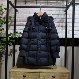 BOCASSIS2026冬季新款百搭时尚中长款羽绒服女B5129762专柜