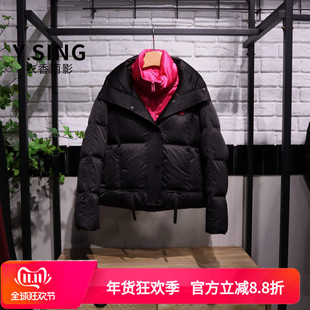 YSING衣香丽影2025冬季新款假两件休闲羽绒服141117315专柜正品