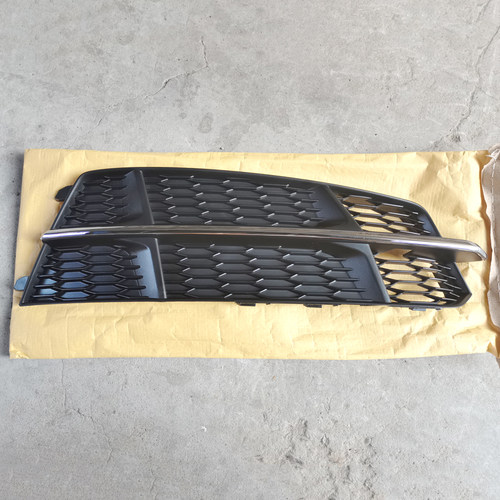 适配18款奥迪A6L雾灯框A6 S6 Avant C7运动款雾灯罩下中网格栅饰