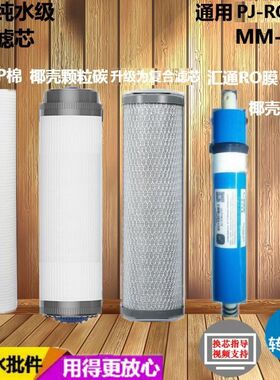 奔腾PJ-RO-01/R02纯水机MM-R51/R53净水器活性炭PP棉RO膜通用滤芯