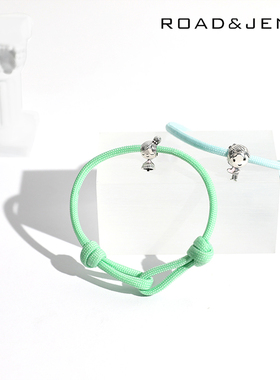 原创情人节爱心纪念森系学生手绳