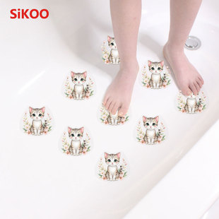 SiKoo可爱卡通浴室地垫卫生间防水防滑贴免洗耐磨家用淋浴垫