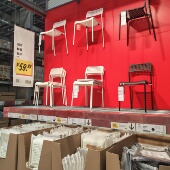 特价 阿德椅子餐椅作业工作室办公室椅子凳椅 IKEA宜家家居国内代购