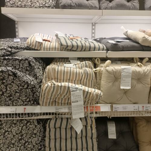 正品宜家家居代购VATTENMOTT 瓦滕莫特靠垫椅子垫40*38*5厘米