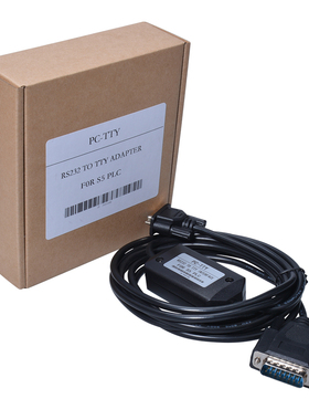 升级版/PC-TTY/6ES5734-1BD20/适用西门子S5 PLC编程线15针数据线