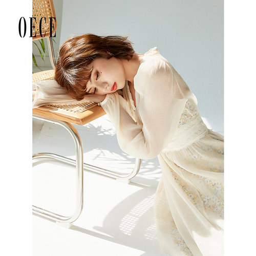 OECE淑女连衣裙秋装新品