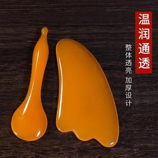 拨筋棒美容专通用刮痧拔经沙女脸眼头点穴棒面部树脂按摩板经络笔