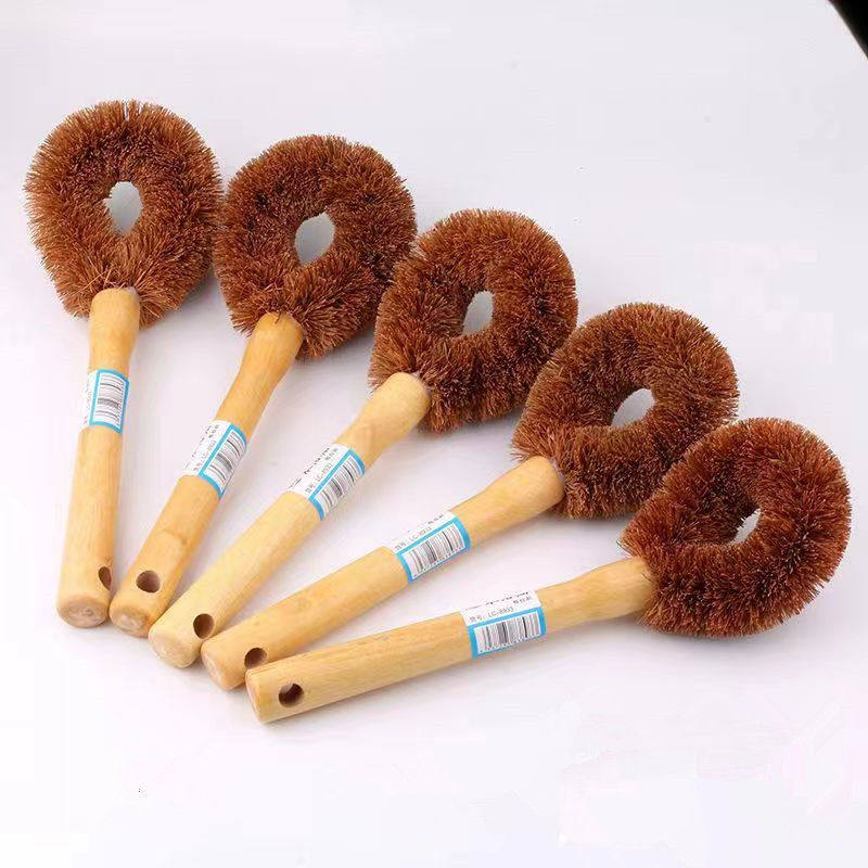 实木柄不沾油椰棕洗锅洗碗刷子家用厨房洗锅不伤锅不掉毛长柄刷子,家庭/个人清洁工具,杯刷/瓶刷,淘宝优惠券,粉丝福利购,淘宝优惠卷