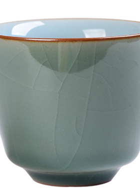 钧窑功夫家用斗笠主人小茶杯