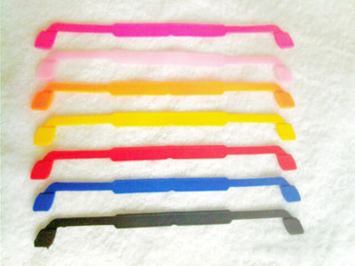 高弹力环保硅胶眼镜绳户外运动打球防滑固定绑绳眼镜绳眼镜套