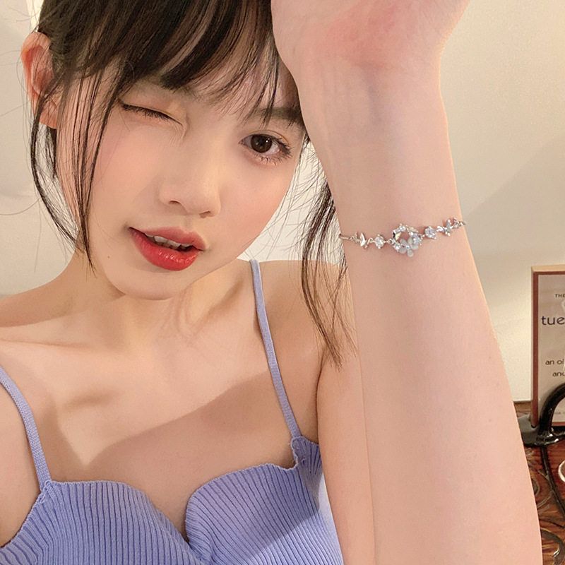 闺蜜手饰精致高级感ins抽拉女