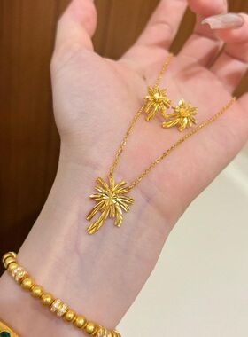 女百搭24轻奢时尚真金首饰饰品