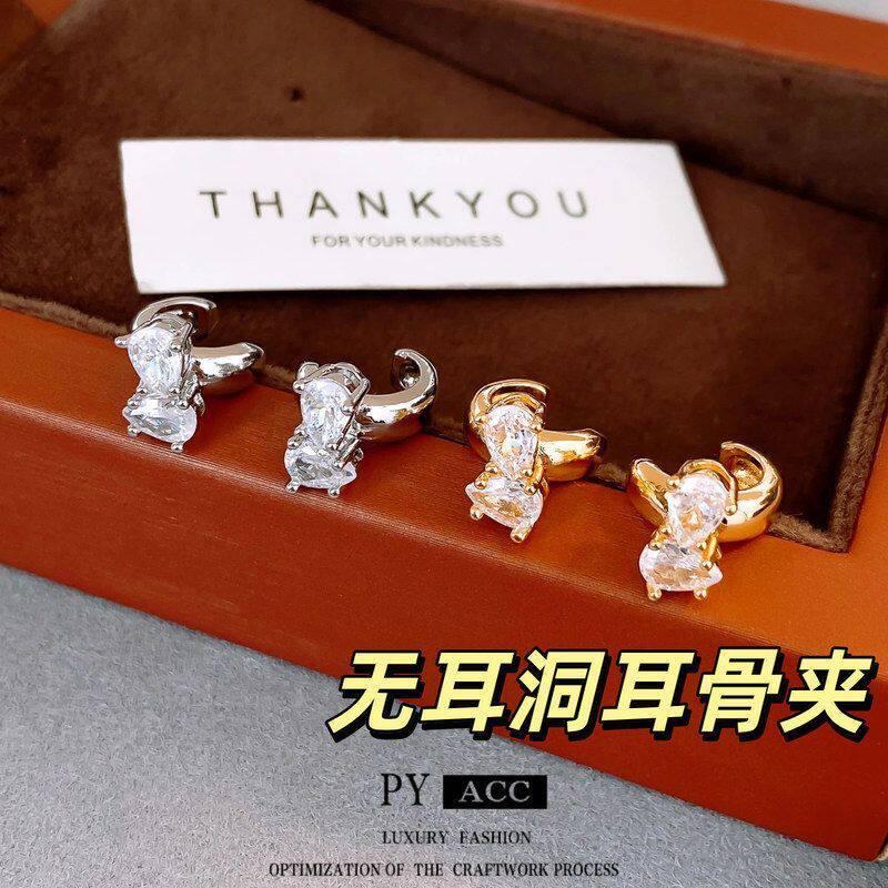 耳饰轻奢复古风夹耳夹耳骨无耳洞