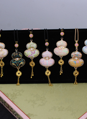 2026新款非遗宋锦手工项链