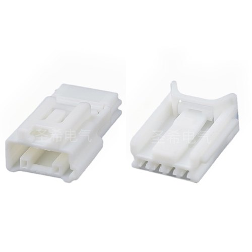 4孔公母白色适用于汽车雷克萨斯插头6098-5668/6098-5671连接器