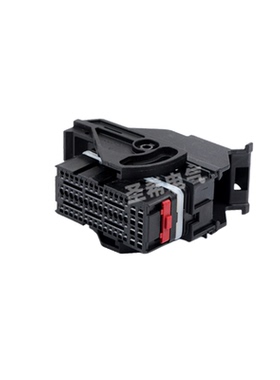 2050036-4汽车连接器TE型64P孔护套线束接插件防水插头2050010-1