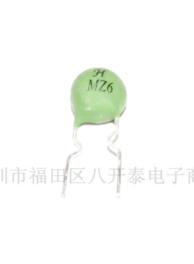 PTC绿色热敏电阻 MZ6 30R~60R 30欧 - 60欧 MZ13-06M45RN 1000个