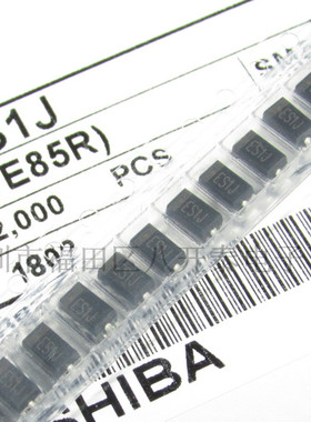 ES1J SMA DO214AC 1A/600V SF18 贴片超快恢复二极管 100个8元