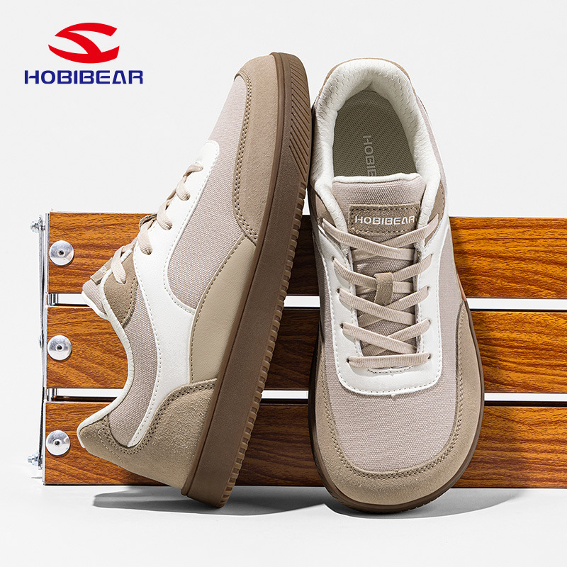 HOBIBEAR大头男鞋宽头鞋足部47码鞋宽度舒适运动鞋女士开车德训鞋