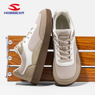 HOBIBEAR大头男鞋宽头鞋足部47码鞋宽度舒适运动鞋女士开车德训鞋