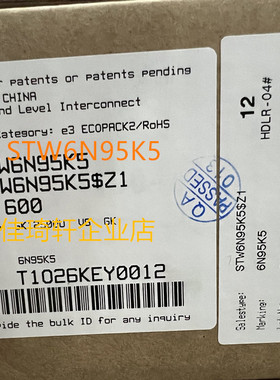 全新原装MOS场效应管STW6N95K5  MOSFET N-CH 950V 9A TO247-3
