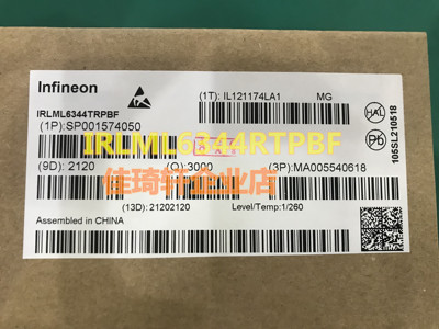 贴片全新原装MOSFET IRLML6344TRPBF SOT-23 N沟道 30V/5A 6344