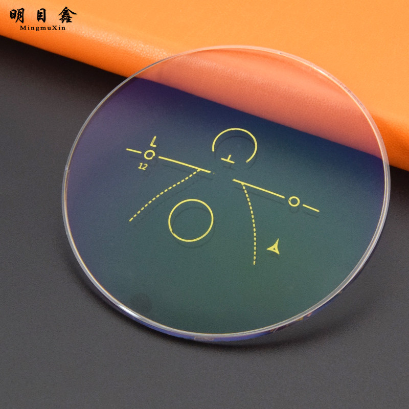 配镜渐进多焦点老花近视一体镜片