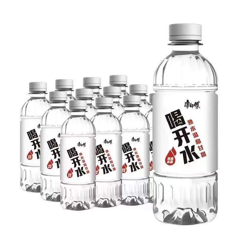 康师傅喝开水380ml/6/12/24瓶