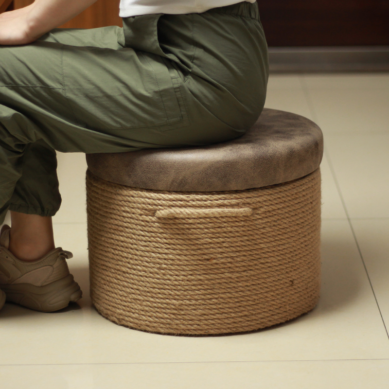 可收纳矮凳储物凳子坐墩圆凳