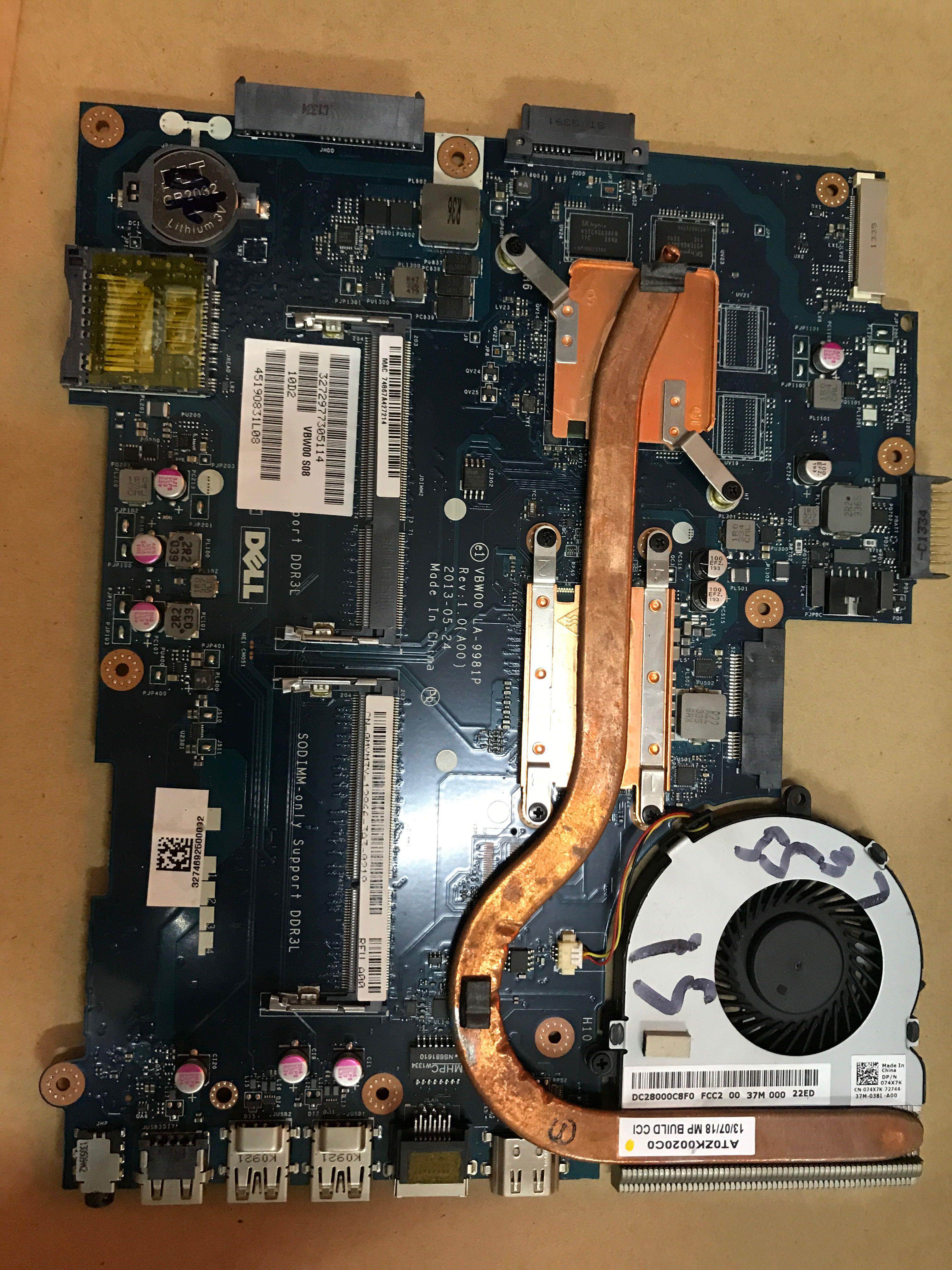 dell戴尔3537 5537主板la-9981p  la-9982p i3 i5 i7集成独立