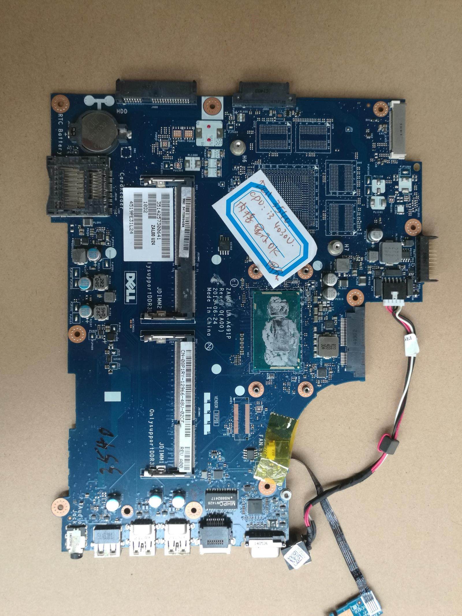 dell戴尔 3540 3542 3537主板 p28f la-a491p 现货双核 i3 i5 i7